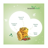 NourishVitals Pista Cranberry Cookies, Heavenly Bites, Source of Protein, Crunchy Delights, Genius Snack, 120g