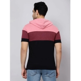 Diaz - Pink Cotton Blend Regular Fit Mens T-Shirt ( Pack of 1 ) - None