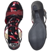 Dream Makers - Red Women's Sandal Heels - None