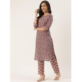 Kbz - Grey Straight Cotton Women's Stitched Salwar Suit ( Pack of 1 ) - None