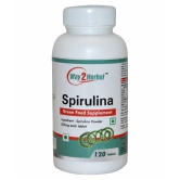 Way2Herbal Spirulina 120 Tablets 500 mg