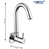 Cossimo Brass Turbo Sink Tap for Kitchen Sink (Pack of 1) Brass Kitchen Sink Tap (Sink Cock)