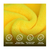 HOMETALES Multicolor 800 GSM Microfiber Cloth For Automobile ( Pack of 4 )