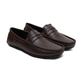 Action Brown Mens Slip on - 7