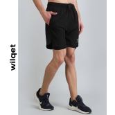 Mens 2IN1 Running Shorts-Black / L