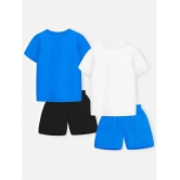 Trampoline Multicolor Cotton Blend Boys T-Shirt & Shorts ( Pack of 2 ) - None