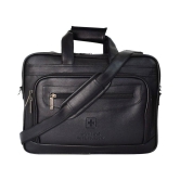 Swiss Military PLB1 Black P.U. Office Bag