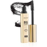 Seven Seas Waterproof Big Flash Mascara | Smudgeproof Mascara (Jet Black)