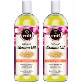 RND Coldpressed Sesame Oil Hair Oil 100 mL Pack of 2