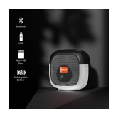 CYOMI Cy631 5 W Bluetooth Speaker Bluetooth v5.0 with SD card Slot Playback Time 4 hrs Black - Black