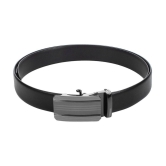 Zacharias - Black Canvas Men's Casual Belt ( Pack of 1 ) - None