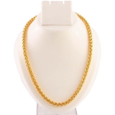 Jewar Mandi - Gold Plated Brass Chain ( Pack of 1 ) - None