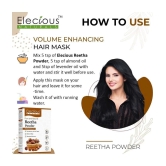 Elecious Pure Reetha Powder for Hair Growth (200 Grams) | 100% Pure and Natural