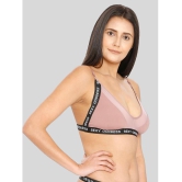 ILRASO - Mauve Nylon Removable Padding Women's Bralette Bra ( Pack of 1 ) - None