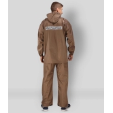 Goodluck Brown Rain Suit - 2XL