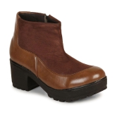 Ishransh - Brown Women's Ankle Length Boots - None