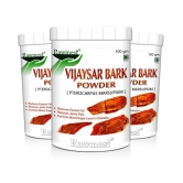 rawmest Vijaysar Bark Powder 300 gm Pack of 3