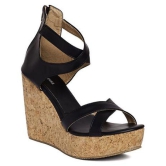 Marc Loire Black Wedges Heels - 3