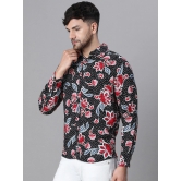 Oxolloxo Relaxed Floral Printed Wrinkle Free Casual Shirt