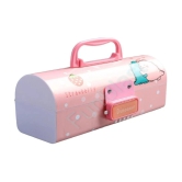 Pencil Box – Suitcase Style Password Lock Pencil Case, Multi-Layer Pen & Pencil Box for Kids, Boys, Girls, Stationary