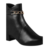 Shoetopia Black Womens Ankle Length Boots - None