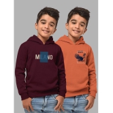 HELLCAT - Multi Color Cotton Blend Boys Sweatshirt ( Pack of 2 ) - None