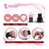 Majestique Mushroom Head Sponge With Facial Cleansing Brush Powder Puff For Dualuse Dry & Wet