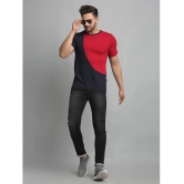 Rigo - Navy Blue Cotton Slim Fit Mens T-Shirt ( Pack of 1 ) - None