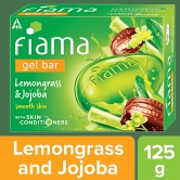 Fiama Lemongrass & Jojoba Gel Bar - Makes Skin Smooth, With Skin Conditioner, 125 G