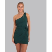 Addyvero - Green Cotton Blend Womens Bodycon Dress ( Pack of 1 ) - None