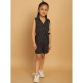 MINI & MING Girls Printed Sleeveless Basic Jumpsuit