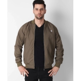 4B Nylon Mens Windcheater Jacket - Olive ( Pack of 1 ) - None