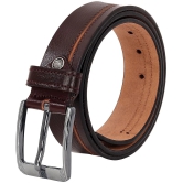 Leather World - Leather Mens Casual Belt ( Pack of 1 ) - None