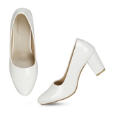 Saheb - White Women's Pumps Heels - None