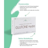 Glutone-Hydra | Setria Glutathione with Ceramosides Tablets for Dry Skin | For Glowing Hydrated Skin | Pack of 20 Tablets