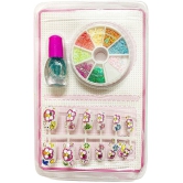 SHB Nail-Art Set for Girls - with Artificial Nails - Set of 1Assorted Packs - Multi-Colour