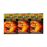 Rikhi Shilajit with Double Gold - Cap 10 no.s (Pack of 3)