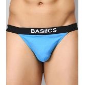 BASIICS By La Intimo - Multicolor Cotton Mens Thongs ( Pack of 3 ) - XL