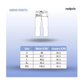 Radprix Regular Flat Mens Chinos - Grey ( Pack of 1 ) - None