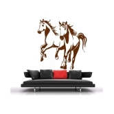 Decor Villa Running Horse PVC Wall Stickers