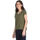 Sugr Cotton Green T-Shirts - Single - M