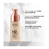 RENEE PRO HD Foundation - Fir, Seamless HD Coverage with Matte Finish & SPF15, 30 Ml