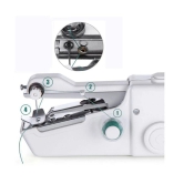 SACHIN SALES Cordless Electric Sewing Machine Handheld Handy Stitch Machine(Without Charger And Battery)