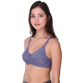 SONA Womens All Day Full Coverage Non Padded Cotton Bra-34 / B / PINK