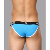 BASIICS By La Intimo Spandex Mens Briefs ( Blue ) BCSBR02 - None