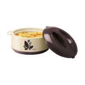 Milton New Orchid 2500 Inner Steel Casserole, 2360 ml, Dark-Brown - Dark Brown