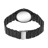 acnos Black Stainless Steel Analog Mens Watch