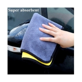 INGENS Microfiber Cloth for Car Cleaning and Detailing, Dual Sided, Extra Thick Plush Microfiber Towel Lint-Free(Pack of 5), Multicolor 650 GSM, 40cm x 40cmÂ â?¦