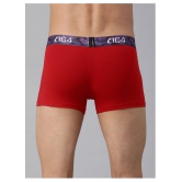 IC4 - Multicolor Cotton Blend Men's Trunks ( Pack of 2 ) - S