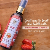 Kaaya Natural Strawberry & Peach Toner & Mist 100ML Bottle (BUY 1 GET 1 FREE)